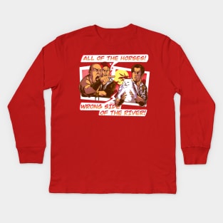 An Ancient Egyptian Feud Kids Long Sleeve T-Shirt